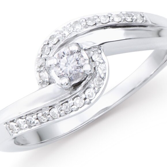 Certified Natural Diamond 14K Designer Gold Ring - Picture 3 of 5